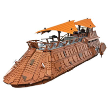 Lade das Bild in den Galerie-Viewer, Jabbas Segelbarke Star Wars Bauspielzeugset mit 3942 Klemm-Bausteinen, kompatibel mit 75397
