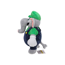 Lade das Bild in den Galerie-Viewer, Super Mario Bros Elefanten Plüsch Figur (Mario oder Luigi)
