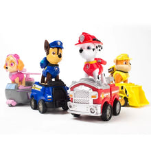Lade das Bild in den Galerie-Viewer, Paw Patrol Geschenkbox mit 4 Welpen und Fahrzeugen Kinder Spielzeug
