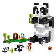 Minecraft Das Pandahaus Set Klemm-Baustein Spielzeug (kompatibel mit 21245)