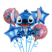 Lade das Bild in den Galerie-Viewer, Lio und Stitch Geburtstag Ballons für Feier, Kindergeburtstag etc.
