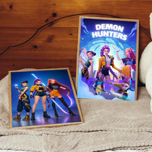 Lade das Bild in den Galerie-Viewer, KPop Demon Hunters Poster Kunstdruck Hunterix Wandposter Deko
