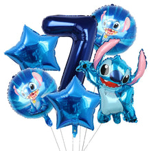 Lade das Bild in den Galerie-Viewer, Lio und Stitch Geburtstag Ballons für Feier, Kindergeburtstag etc.
