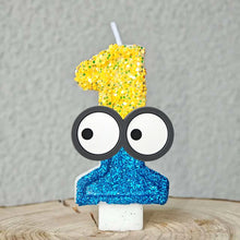 Lade das Bild in den Galerie-Viewer, Minions Geburtstag Kerzen mit Jahreszahl
