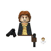 Lade das Bild in den Galerie-Viewer, Han Solo, Leia, Kamino Security Kommander Star Wars Figuren

