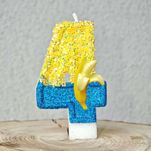 Lade das Bild in den Galerie-Viewer, Minions Geburtstag Kerzen mit Jahreszahl
