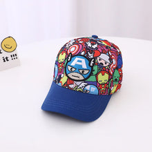 Lade das Bild in den Galerie-Viewer, Tolle Baseball Mützen für Kinder Iron Man Spiderman Hulk Captain America
