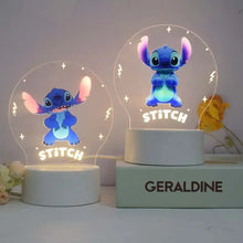 Lade das Bild in den Galerie-Viewer, Bunte Stich Nachtlampe Nachtlicht
