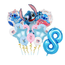 Lade das Bild in den Galerie-Viewer, Lio und Stitch Geburtstag Ballons für Feier, Kindergeburtstag etc.
