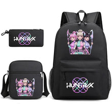 Lade das Bild in den Galerie-Viewer, Hunterix K-POP Demon Hunters Rucksack Taschen Set mit Federtasche und Tasche
