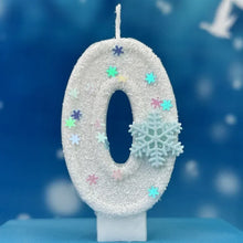 Lade das Bild in den Galerie-Viewer, Die Eiskönigin Frozen Geburtstagskerzen Kindergeburtstag mit Jahreszahl
