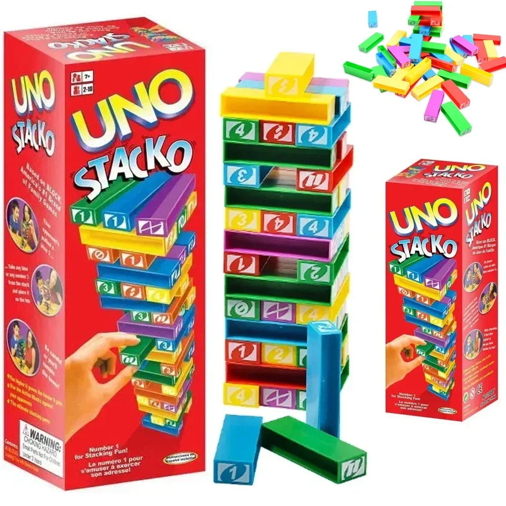Small Uno Stacko Stacko UNO Spiel – Game.toys