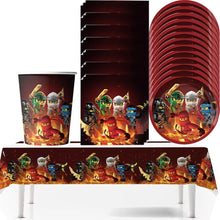 Lade das Bild in den Galerie-Viewer, Alles für die Ninjago Geburtstagsfeier, Party, Kindergeburtstag Deko
