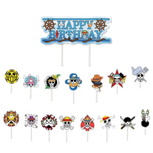 Lade das Bild in den Galerie-Viewer, One Piece Party Geburtstags Deko im Set
