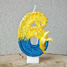 Lade das Bild in den Galerie-Viewer, Minions Geburtstag Kerzen mit Jahreszahl
