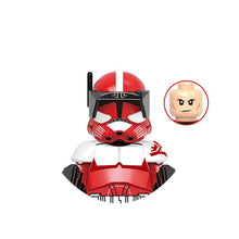 Lade das Bild in den Galerie-Viewer, Clone Trooper Mini Figuren Hunter, Wrecker, Cody, Thorn, Commander Bly, Fox
