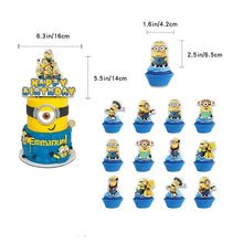 Lade das Bild in den Galerie-Viewer, Minions Geburtstag Kindergeburtstag Deko Set
