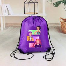 Lade das Bild in den Galerie-Viewer, Kpop Demon Hunter Hunterix Kordeltasche
