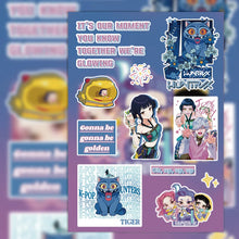 Lade das Bild in den Galerie-Viewer, KPop Demon Hunter Aufkleber Sticker 8 Stk.
