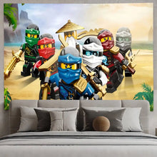 Lade das Bild in den Galerie-Viewer, Ninjago Große Poster für Deko, Feier, Geburtstag in vielen Motiven
