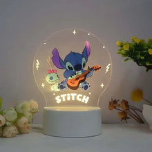 Lade das Bild in den Galerie-Viewer, Bunte Stich Nachtlampe Nachtlicht
