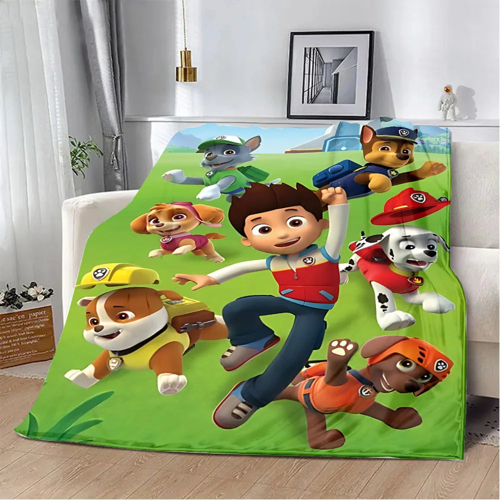 Paw Patrol Flauschige Decke in vielen Größen und Motiven