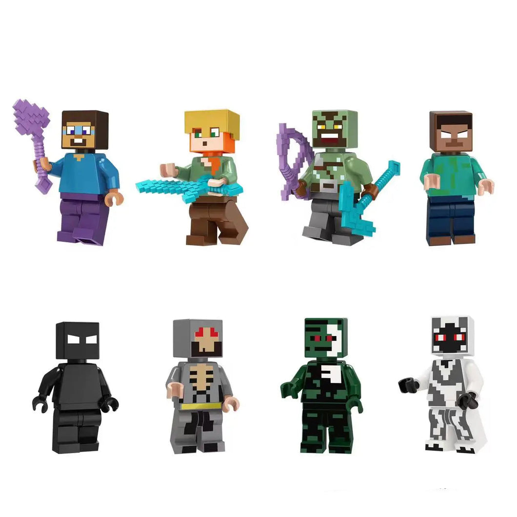 Minecraft Mini Figuren - viele verschiedene Sets