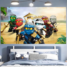 Lade das Bild in den Galerie-Viewer, Ninjago Große Poster für Deko, Feier, Geburtstag in vielen Motiven
