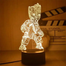 Lade das Bild in den Galerie-Viewer, Tolle Nachtlichter in vielen Motiven -  Iron Man, Thor, Hulk, Star Wars etc.
