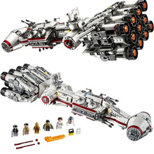 Lade das Bild in den Galerie-Viewer, Tantive IV Rebel Blockaden Runner Star Wars Klemm-Baustein Spiielzeug
