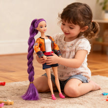 Lade das Bild in den Galerie-Viewer, Kpop Demon Hunter Puppen Rumi, Zoey oder Mira zum spielen und Spaß haben
