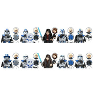 Anakin Skywalker mit Clone Troopers Star Wars Mini Figuren im Set 10 Stk.