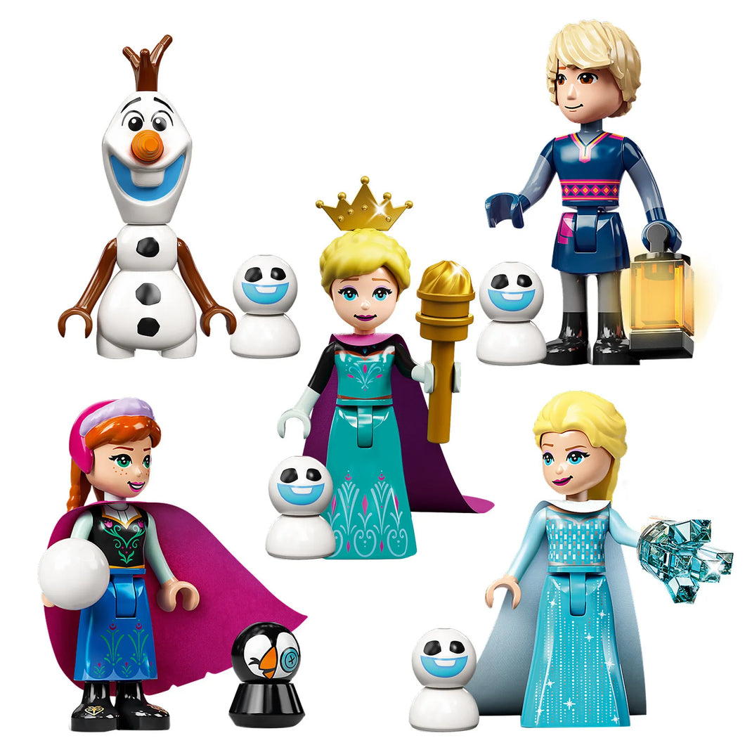 5er Figuren Frozen Die Eiskönigin Set