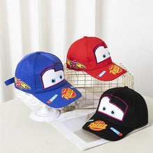 Lade das Bild in den Galerie-Viewer, Cars Lightning McQueen Kinder Caps in 3 Farben
