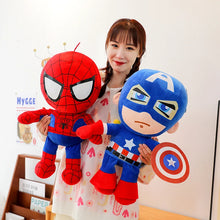 Lade das Bild in den Galerie-Viewer, Große Superhelden Plüsch Figuren Spiderman, Batman, Captain America oder Iron Man
