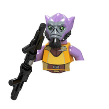 Lade das Bild in den Galerie-Viewer, Bounty Hunter Cad Bane Bossk Bib Fortuna Zeb Orrelios Star Wars Mini Figuren
