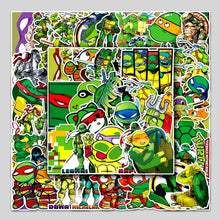 Lade das Bild in den Galerie-Viewer, 50 Stk. Teenage Mutant Ninja Turtles Aufkleber Sticker
