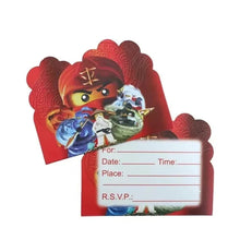 Lade das Bild in den Galerie-Viewer, Alles für die Ninjago Geburtstagsfeier, Party, Kindergeburtstag Deko
