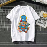 Happy Birthday Paw Patrol T-Shirts für Kinder mit Jahreszahl