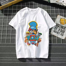 Lade das Bild in den Galerie-Viewer, Happy Birthday Paw Patrol T-Shirts für Kinder mit Jahreszahl
