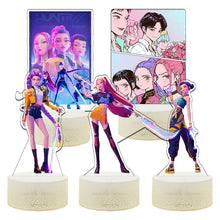 Lade das Bild in den Galerie-Viewer, Kpop Demon Hunters Nachtlicht, Lampe, Deko Lampe
