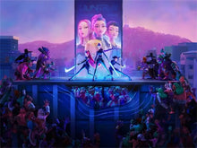 Lade das Bild in den Galerie-Viewer, Huntrx KPop Demon Hunters Poster Kunstdruck Deko
