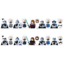 Lade das Bild in den Galerie-Viewer, Star Wars 501st Legion Star Wars Mini Figuren 10 Stk.
