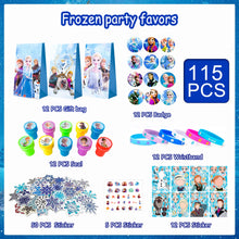 Lade das Bild in den Galerie-Viewer, Eiskönigin Frozen Merch Kindergeburtstag Goodies 115 Teile
