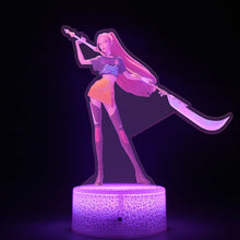 Lade das Bild in den Galerie-Viewer, Kpop Demon Hunters Nachtlichter Deko Lampe mit Zoe Rumi Mira Saja Boys Motiven
