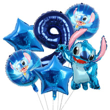 Lade das Bild in den Galerie-Viewer, Lio und Stitch Geburtstag Ballons für Feier, Kindergeburtstag etc.
