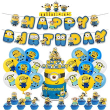 Lade das Bild in den Galerie-Viewer, Minions Geburtstag Kindergeburtstag Deko Set
