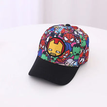 Lade das Bild in den Galerie-Viewer, Tolle Baseball Mützen für Kinder Iron Man Spiderman Hulk Captain America

