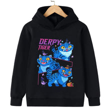 Lade das Bild in den Galerie-Viewer, Huntrix Kpop Demon Hunters Kapuzzenpullover für Kinder Saja, Derpy und viele weitere Motive
