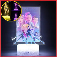 Lade das Bild in den Galerie-Viewer, Kpop Demon Hunters Nachtlicht, Lampe, Deko Lampe
